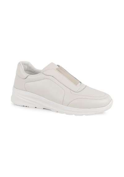 Libero Kadın Spor Ayakkabı L10.2274 Ekru Hakiki Deri Geniş Esnek Lastikli Bağcıksız Hafif Kalın Eva Taban Rahat Comfort Sneaker Libero Kadın Spor Ayakkabı L10.2274 Ekru Hakiki Deri Geniş Esnek Lastikli Bağcıksız Hafif Kalın Eva Taban Rahat Comfort Sneaker