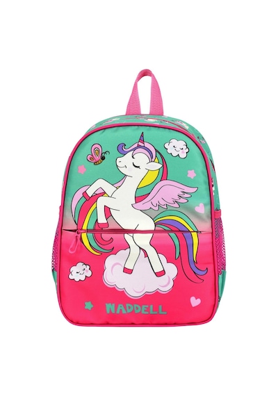 Waddell Lisanslı Unicorn Desenli Anaokul Kreş Sırt Çantası