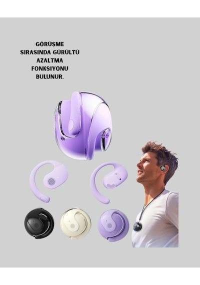 Kulak - 696 - Arkası Bluetooth Kulaklık, - Csmo-tex - Gürültü Azaltma