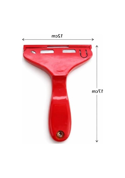 Cam Kazıma Bıçağı, Sk5 Çelik Keskin Uç, 100x18 Mm Açık Gri