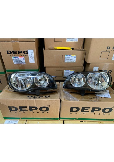 Toyota Corolla 2000-2002 Arası Depo Sağ Ve Sol Far Takım 81150-1e410 / 81110-1e530