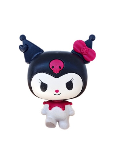 Kuromi Hello Kitty My Melody 2'li Aksesuarlı Oyuncak Figür Set