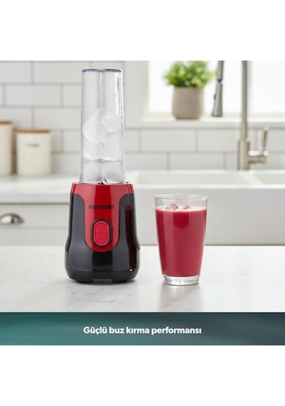 Homend Mixfresh 7026h Kişisel Smoothie Siyah Kırmızı