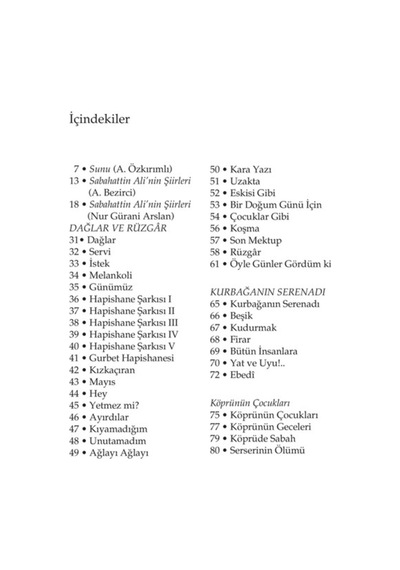Sabahattin Ali - Bütün Şiirleri - Sabahattin Ali