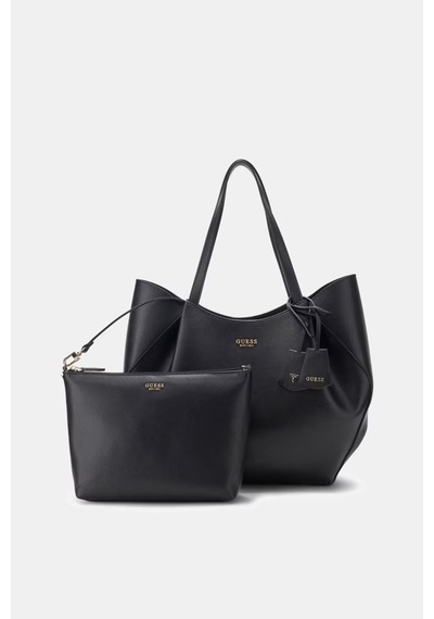 Guess Amorette Portföy Çantalı Kadın Omuz Çantası Hwbg7898240 Siyah