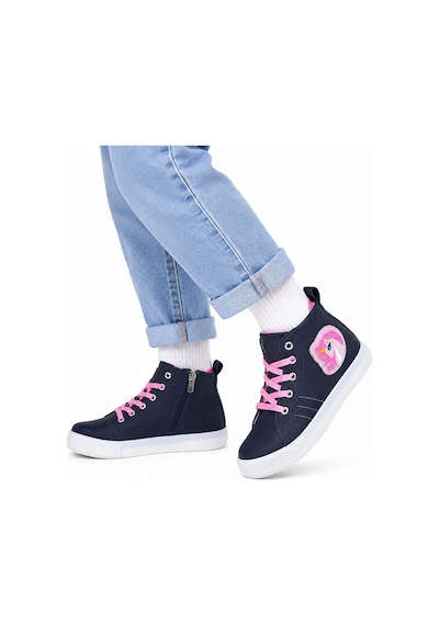 Unicorn Kız Çocuk Bilekli Spor Sneakers Ayakkabı Lacivert