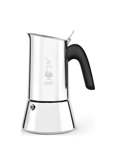 Bialetti - : 2 Cups Ocak Üstü Espresso Pişirici - 85ml - Gümüş Renk - Paslanmaz Çelik Gövde - Patentli Güvenlik Valfi - Tüm Ocak Türleri İçin Uygundur İndüksiyon Hariç Sku: Smg8690010153531