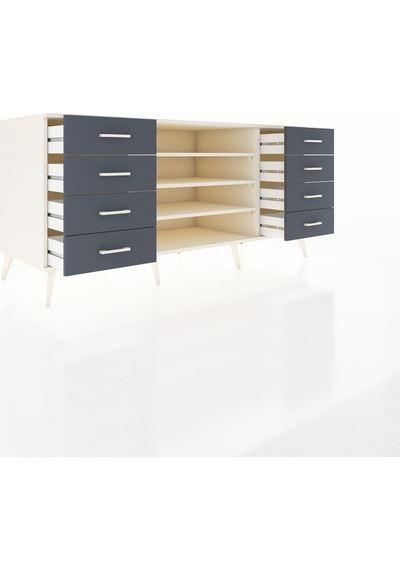 Kronos Konsol 3 Raflı 8 Çekmeceli 176x59x83 Aytaşı-aytaşı/antrasit Aytaşı/antrasit Kronos Konsol 3 Raflı 8 Çekmeceli 176x59x83 Aytaşı-aytaşı/antrasit Aytaşı/antrasit