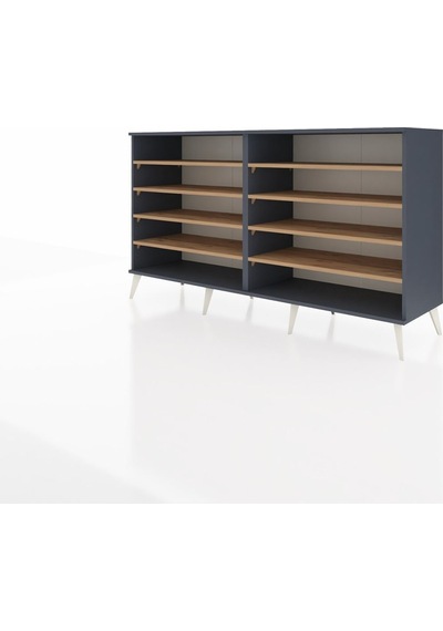 Hyperion Konsol 8 Raflı 176x44x99 Antrasit-antrasit/çam Antrasıt/antrasıt - Antrasıt Hyperion Konsol 8 Raflı 176x44x99 Antrasit-antrasit/çam Antrasıt/antrasıt - Antrasıt