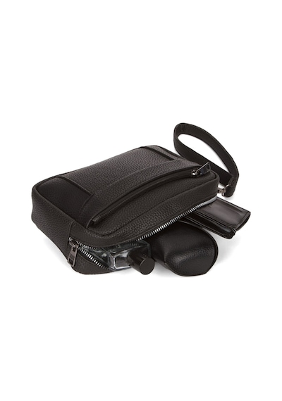 Newish Polo Erkek El Askılı Portföy Clutch El Çantası New256 - Siyah