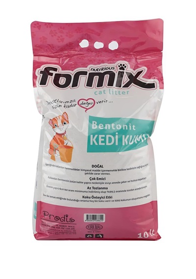 Formix Bentonit Formix Topaklanan Kedi Kumu 10 Lt