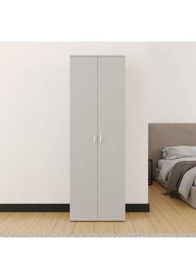 Temizlik Malzemeleri Dolabı, Ahşap Gardırop, Elbise Dolabı, Çok Amaçlı Dolap, 60x34x180cm Beyaz Temizlik Malzemeleri Dolabı, Ahşap Gardırop, Elbise Dolabı, Çok Amaçlı Dolap, 60x34x180cm Beyaz