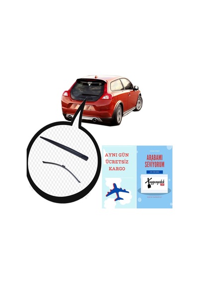 Volvo C30 Arka Silecek Kolu ve Süpürgesi 2006-2012