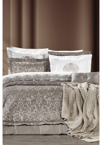 Anastasia 11 Parça Trikolu Yatak Seti Gri - 813578647 Gri - 813578647 Gri