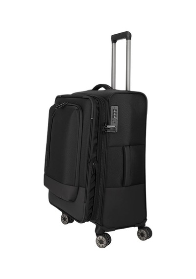 Travelite Travelit Crosslite 5.0 4w Trolley M Körüklü Orta Boy Valiz Siyah