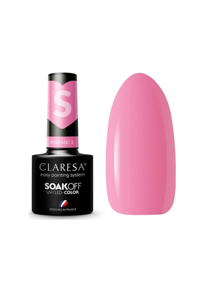 Claresa Kalıcı Oje Kiss Me 3 Pembe 5g
