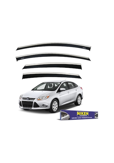 Ford Focus 3 Cam Rüzgarlığı Kromlu 2012+ Niken