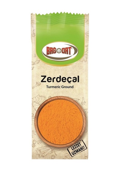 Bağdat Zerdeçal Toz 70 G - Doğal Renklendirici Ve Baharat 4'li Avantaj Paketi - 4 Adet Tarı