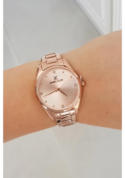 Daniel Klein Çelik Bilezik Rose Gold Kadın Kol Saati nk1121