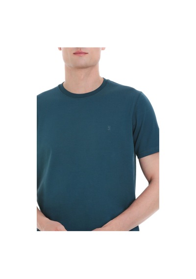 Hatemoğlu İndigo Regular Fit Bisiklet Yaka Pamuklu Tişört 1996537 Indigo-02 Hatemoğlu İndigo Regular Fit Bisiklet Yaka Pamuklu Tişört 1996537 Indigo-02