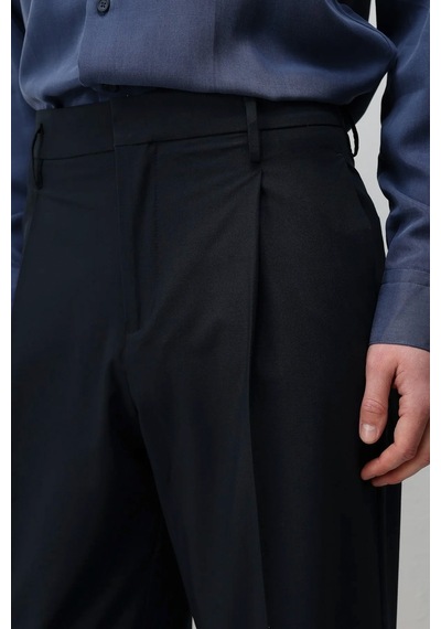 Antioch Relaxed Fit Pileli Erkek Pantolon Açık Lacivert
