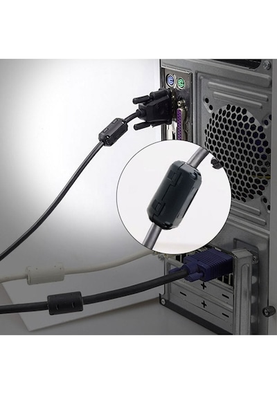 5mm Ferrit Halka Yüzük Filtre Kablo Gürültü Bastırıcı