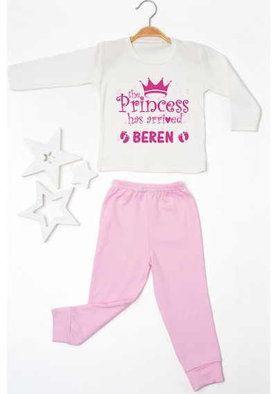 Pia Baby İsimli Kız Çocuk Pijama Takımı %100 Pamuk Penye İsme Özel Baskılı Kişiselleştirilebilir Pijama Seti 20327p14pi Krem Pia Baby İsimli Kız Çocuk Pijama Takımı %100 Pamuk Penye İsme Özel Baskılı Kişiselleştirilebilir Pijama Seti 20327p14pi Krem