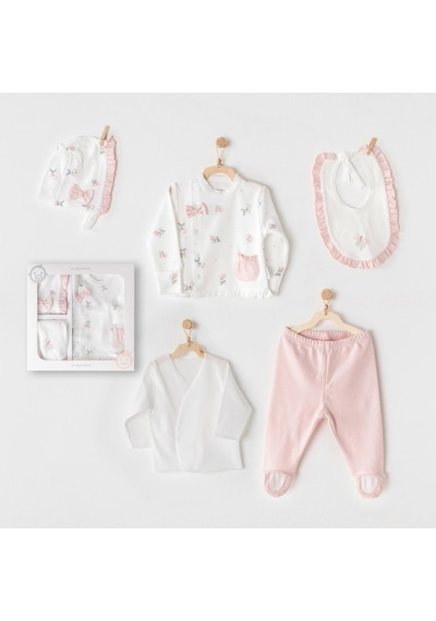 Andywawa Ac25960 Fairy 5 Parça Hastane Çıkışı Pink Pink Pembe