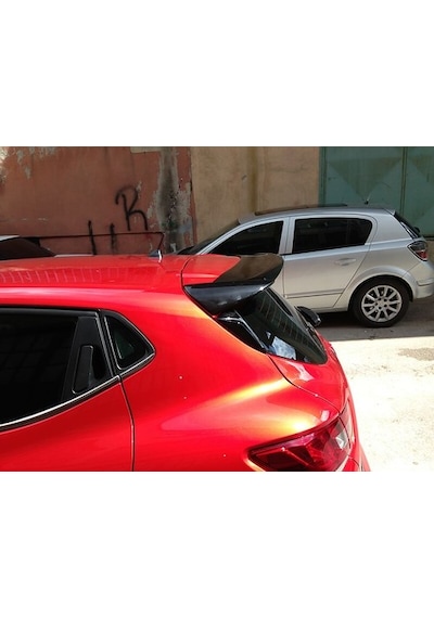 Clio 4 Bagaj Üstü Spoiler Spoyler Plastik Boyasız