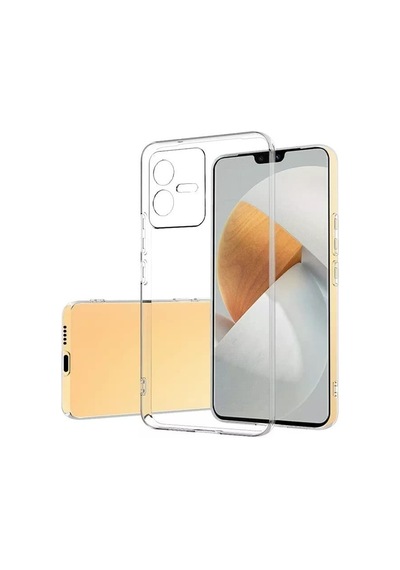 Kvy Vivo Y22s Kamera Korumalı Süper Silikon Kılıf
