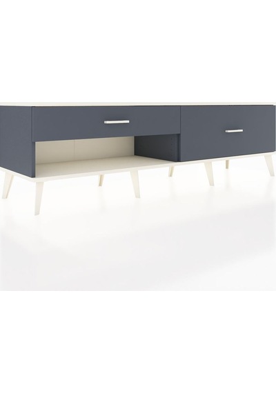 Hyperion Tv Ünitesi 2 Çekmeceli 176x44x51 Antrasit-aytaşı/antrasit Aytası/antrasıt Hyperion Tv Ünitesi 2 Çekmeceli 176x44x51 Antrasit-aytaşı/antrasit Aytası/antrasıt