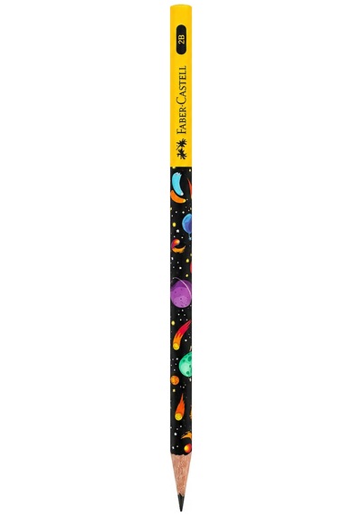 Faber Castell Uzay Macerası Kurşun Kalem 2b Çok Renkli