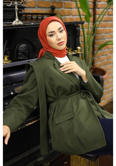 Silk Home Düz Renk Twill Eşarp Şeftali