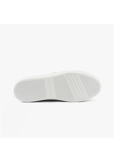 Tommy Hilfiger Platform Court Sneaker Metallıcs Krem