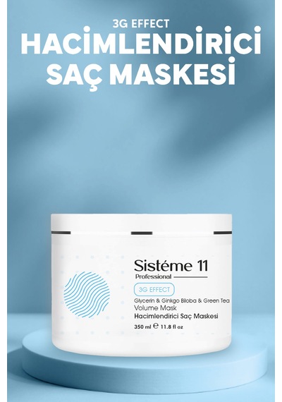 Sisteme 11 Hacimlendirici Maske 350 Ml
