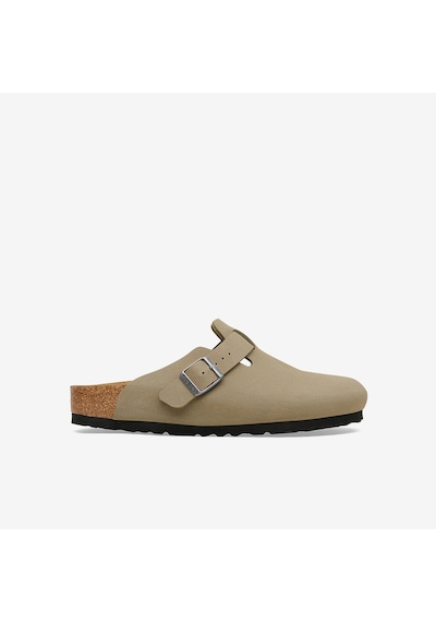 Terlik Kadın 1033154 Birkenstock Boston Bf Nu Faded Khakı Haki