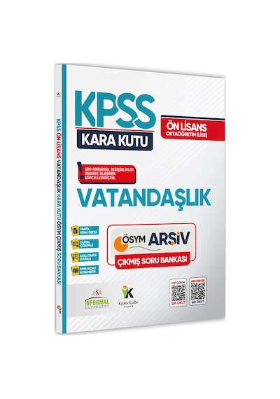 Kpss Önlisans/ortaöğretim Kara Kutu Genel Kültür Tekli Kitap Set