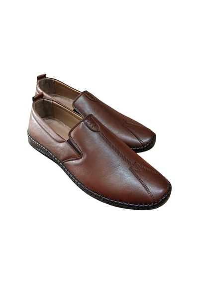 Castle Black 71101 Erkek Hakiki Deri Comfort Ayakkabı Taba Siyah