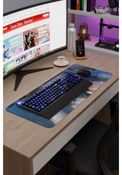 Highschool Of The Dead Anime V2 - 70x30 Xl Gaming Kauçuk Kaymaz Taban Mouse Pad Fare Altlığı