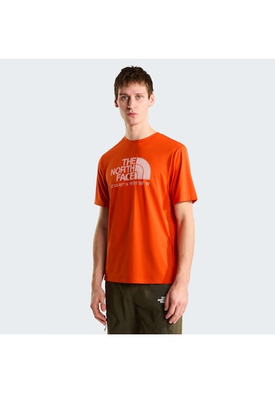 The North Face M 24/7 S/s Tee Logo Graphıc Reg Erkek Tişört Nf0a8bejg6l1 Kırmızı