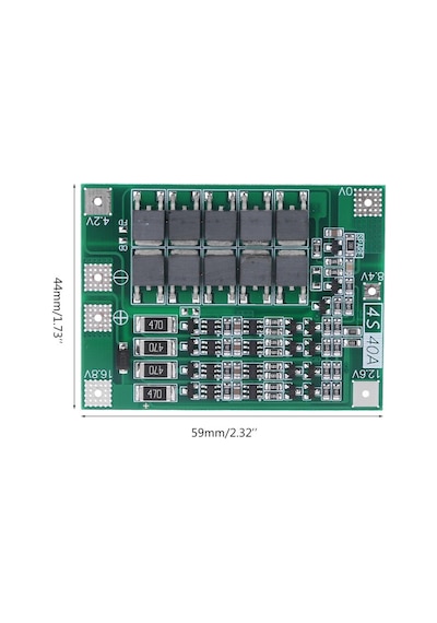 Sonreyon 4S 40A Bms Korumali Şarj Devresi
