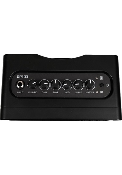 M-vave Sp100 Taşınabilir Bluetooth Lu 10w Elektro Gitar Amfisi Siyah