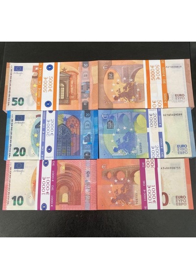 Aykar 300 Adet Euro Karma Geçersiz Düğün Dizi Film Paraları