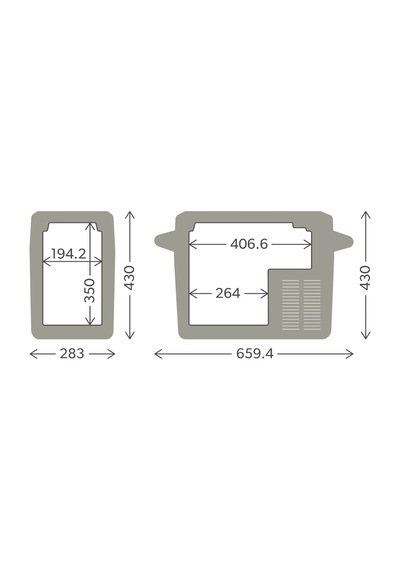Dometic Cff 20 21l 12/24/230v Kompresörlü Taşınabilir Buzdolabı