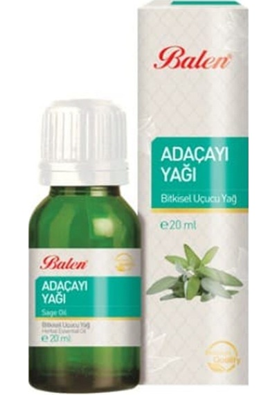 Balen Adaçayı Acı Elma Yağı Aromatik Yağ 20 ML
