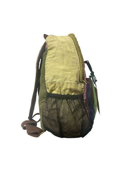 Old Cotton Cargo Kaliteli Tek Bölmeli Vintage Disayn Günlük Gezi Okul Sırt Çantası North Dakato Bag Brand 30x43cm Pembe