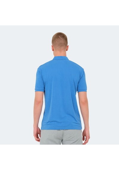 Slazenger KATSURO Erkek Polo Yaka Koyu Mavi Tişört