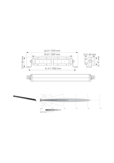 Hella Off-road Led Lamba 12v-24v 1007mm 1gj358197-321