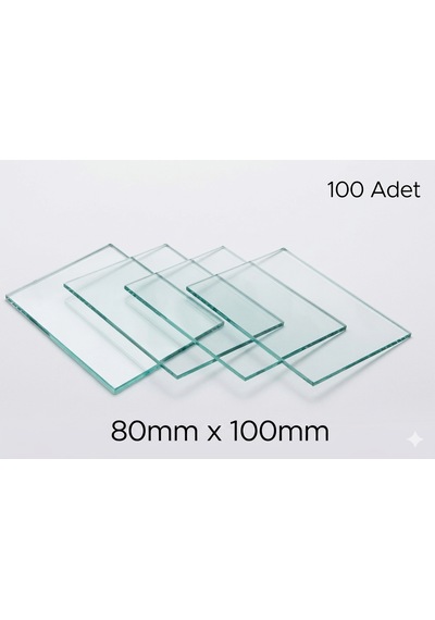 Şeffaf Kaynak Maske Camı 80x110 100adet