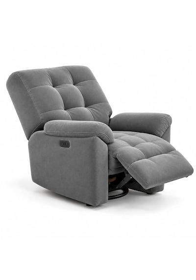 Smarto Relax Porto Masajlı Elektrikli Döner Sallanan Tv Koltuğu Kontrol Panelli Ergonomik Polyester Baba Koltuğu Gri Smarto Relax Porto Masajlı Elektrikli Döner Sallanan Tv Koltuğu Kontrol Panelli Ergonomik Polyester Baba Koltuğu Gri